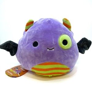 Squishmallows 8” Blaze And Casey Halloween Candy Corn Monster Flip-A-Mallows